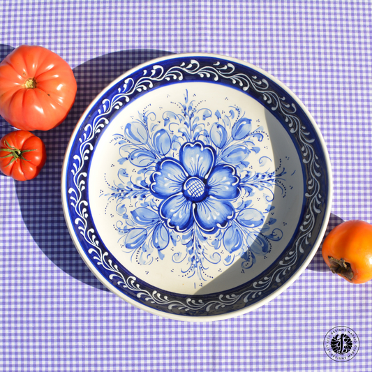 Serveerschaal - Flor Azul