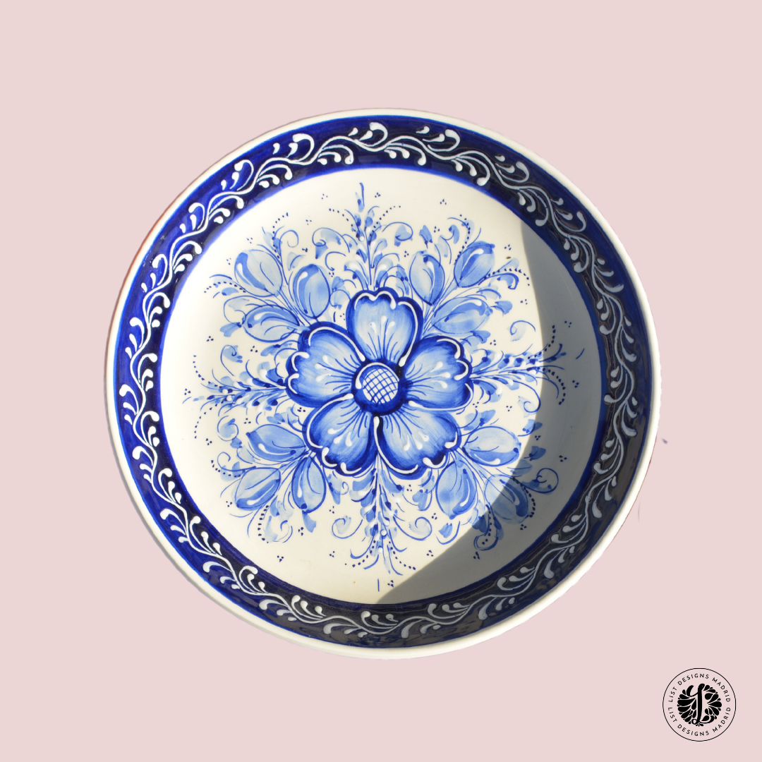 Serveerschaal - Flor Azul