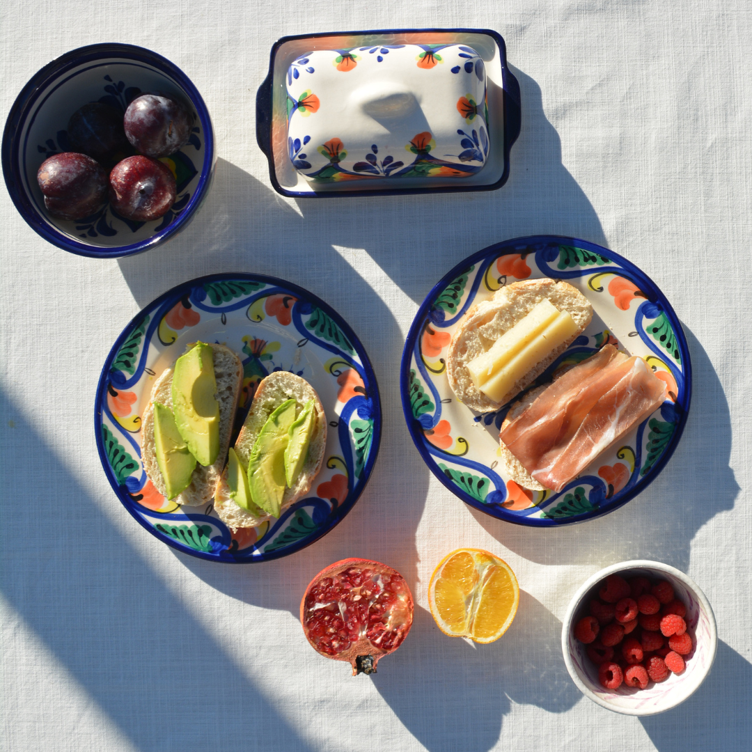 Ontbijtbord - Las Flores